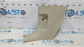 Front pillar trim lower left VW Passat b8 16-19 USA beige, scratch, worn, needs cleaning