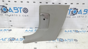 Front pillar trim lower left VW Passat b8 16-19 USA gray, scratches, worn