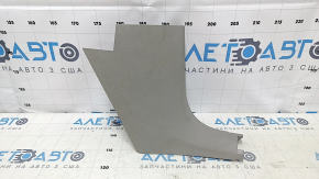 Front pillar trim lower right VW Passat b8 16-19 USA gray, scratches