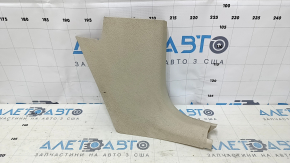 Front pillar trim lower right VW Passat b8 16-19 USA beige, scratches, abrasion