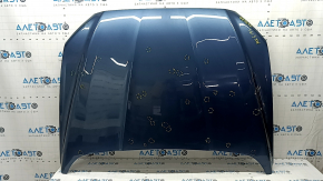 Bonnet bare Ford Fusion mk5 13-20 aluminum, blue N6, chips, sand