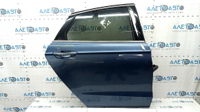 Door assembly rear right Ford Fusion mk5 13-20 blue E7, dent