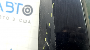 Door assembly front right Ford Fusion mk5 13-20 hybrid, keyless, blue FT, cobweb on overlay, scratches on overlay, pokes