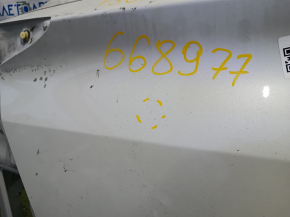 Quarter wing rear right Toyota Prius 50 16-22 without BSM on the body, white, dented sunset, pokes