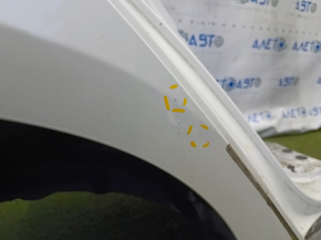 Quarter wing rear right Toyota Prius 50 16-22 without BSM on the body, white, dented sunset, pokes