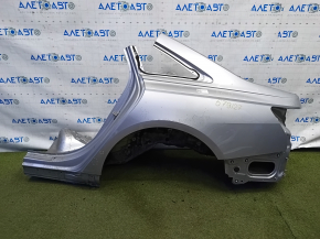 Quarter wing rear left Audi A6 C8 19- on the body, silver