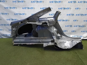 Quarter wing rear left Audi A6 C8 19- on the body, silver