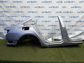 Quarter wing rear right Audi A6 C8 19- on the body, silver