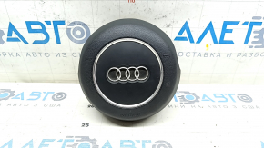 Airbag in steering wheel driver Audi A4 B8 13-16 rest, black, chrome finish