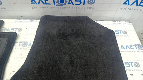 Set of floor mats for Nissan Murano z52 15-18 pile black, dry cleanable