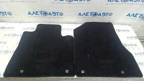 Set of floor mats for Nissan Murano z52 15-18 pile black, dry cleanable