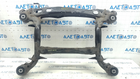 Rear subframe Audi A4 B9 17- AWD, 1 silent block cracked, rust