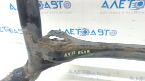 Rear subframe Audi A4 B9 17- AWD, 1 silent block cracked, rust