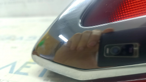 Inner taillight trunk lid left Ford Fusion mk5 19-20 halogen+LED with chrome level 3, scratches, sand
