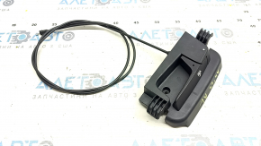 Rear seat folding lever left Audi A4 B8 08-16 black
