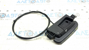 Rear seat folding lever right Audi A4 B8 08-16 black