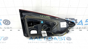 Inner taillight trunk lid right Ford Fusion mk5 19-20 halogen+LED with chrome level 3, pokes on chrome