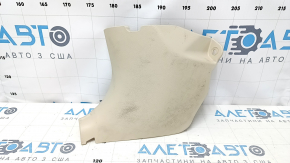 Front pillar trim lower left Lexus ES300h ES350 13-18 beige, scratch, worn, for cleaning