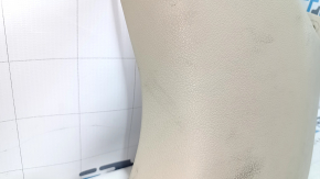 Front pillar trim lower left Lexus ES300h ES350 13-18 beige, scratch, worn, for cleaning