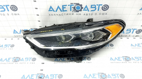 Headlight front left complete Ford Fusion mk5 17-20 LED, with DRL, sand, scratches