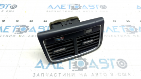 Air duct center console Audi A4 B8 13-16 rest black, scratches