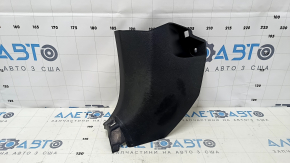 Front pillar trim lower left Lexus CT200h 11-14 black, scratches