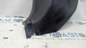 Front pillar trim lower left Lexus CT200h 11-14 black, scratches