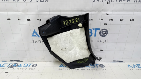 Front pillar trim lower left Lexus CT200h 11-14 black, scratches