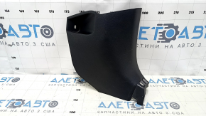 Front pillar trim lower right Lexus CT200h 11-17 black, scratches