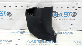 Front pillar trim lower right Lexus CT200h 11-17 black, scratches