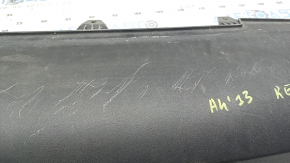 Rear bumper lip Audi A4 B8 13-16 rest sedan, structure, scratches