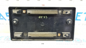 Audi A4 B8 08-16 trunk lid license plate area broken fasteners