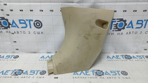 Front pillar trim lower left Lexus RX350 RX450h 10-15 beige, worn, needs cleaning