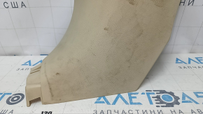 Front pillar trim lower left Lexus RX350 RX450h 10-15 beige, worn, needs cleaning