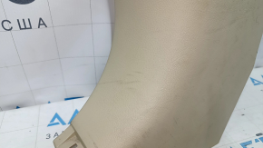 Front pillar trim lower left Lexus RX350 RX450h 10-15 beige, scratches, needs cleaning