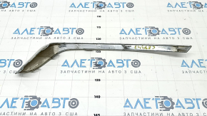 Front bumper molding left Ford Fusion mk5 19-20 chrome, sand, broken mount, chrome swelled