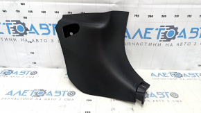 Front pillar trim lower right Lexus RX350 RX450h 10-15 black, scratches