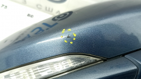 Side mirror right Ford Fusion mk5 19-20 12 pins, turn signal, heating, backlight, BSM, blue, poke