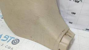 Front pillar trim lower right Lexus RX350 RX450h 10-15 beige, scratches, needs cleaning
