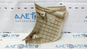 Front pillar trim lower right Lexus RX350 RX450h 10-15 beige, scratches, needs cleaning
