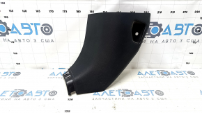 Front pillar trim lower left Lexus RX350 RX450h 16-22 black, scratches