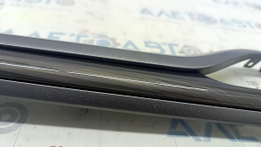 Right dashboard trim Ford Fusion mk5 17-20 gray, with wood insert, worn