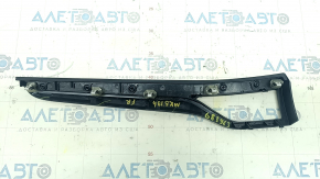 Right dashboard trim Ford Fusion mk5 17-20 gray, with wood insert, worn