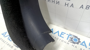 Front pillar trim lower right Lexus LS460 LS600h 07-12 black, scratches