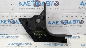 Front pillar trim lower left Ford Mustang mk6 15- black, scratch, rubbed