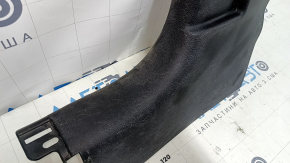 Front pillar trim lower left Ford Mustang mk6 15- black, scratches, worn