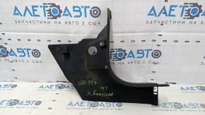 Front pillar trim lower left Ford Mustang mk6 15- black, rubbed