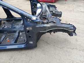 Front right quarter Ford Fusion mk5 13-20 with bracket, on body, blue