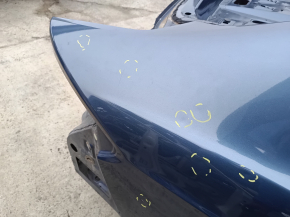 Quarter wing rear right Ford Fusion mk5 13-20 on the body, blue, non-factory hole, dent, bumps