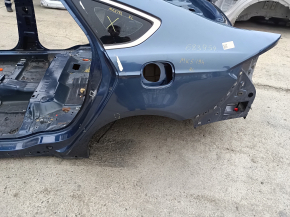 Quarter wing rear left Ford Fusion mk5 13-20 on the body, blue, non-factory hole, pokes